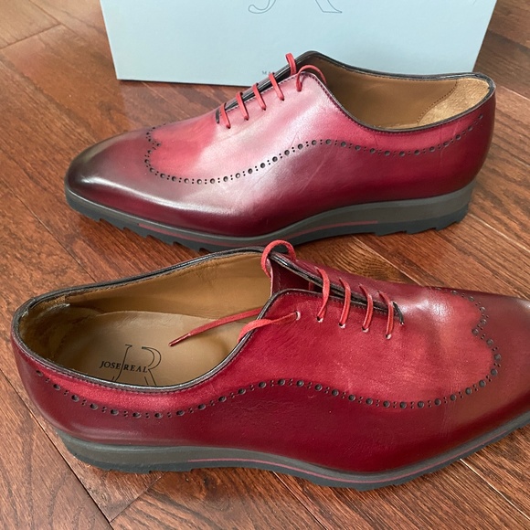 Jose Real NWB Oxford Dress Shoes Size 43 9 M US - Crust England Slavato main image 5
